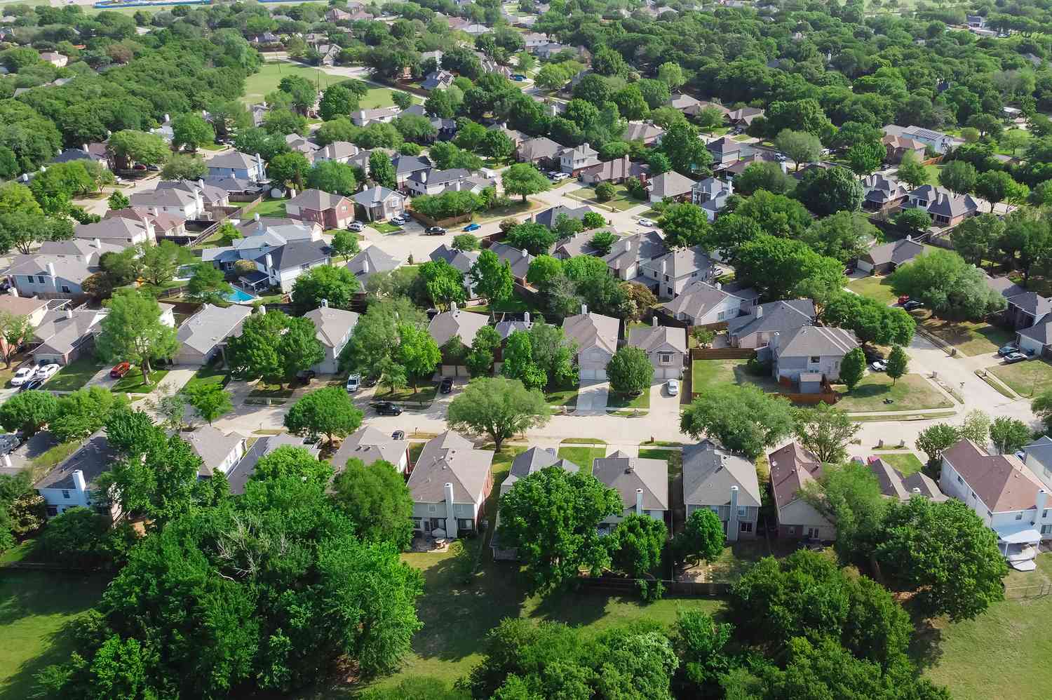 Turf installation in Flower Mound, TX