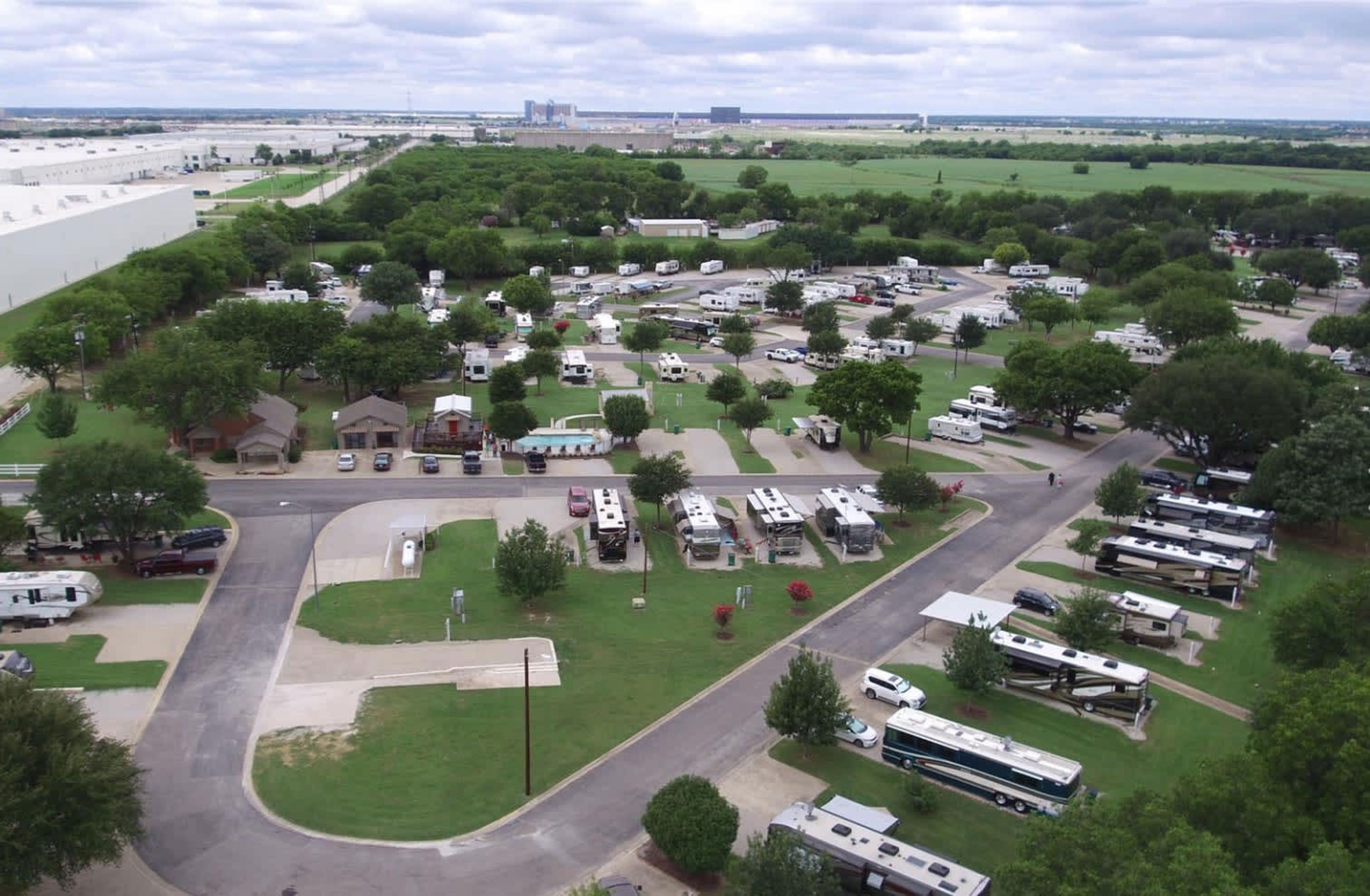 Artificial turf in Justin, TX