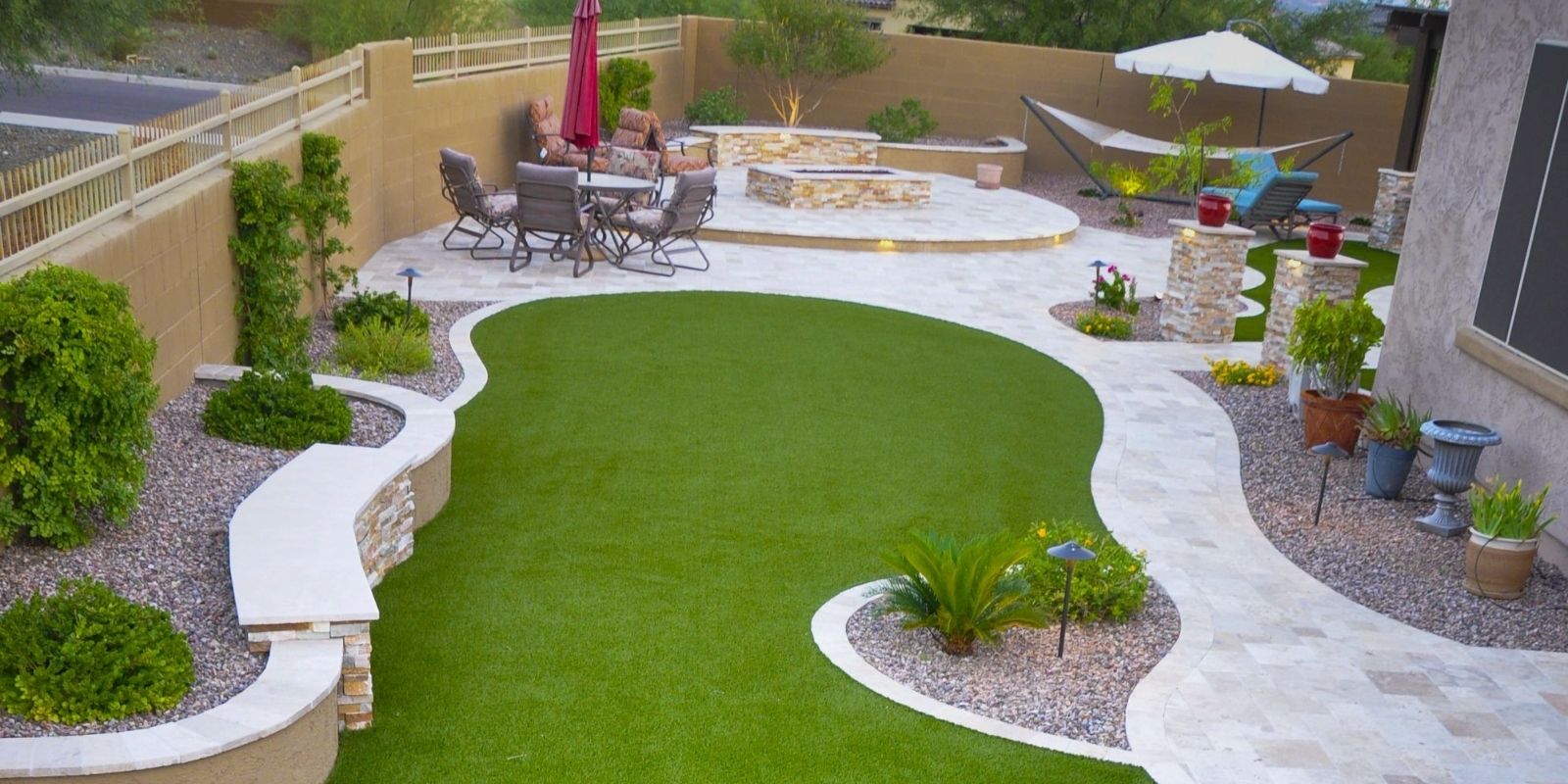 Residential Artificial Turf Installation